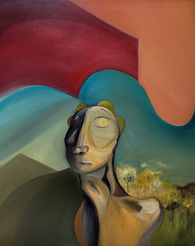 Unpleasant sunset by Bongeun Koo, Painting for Sale on Singulart