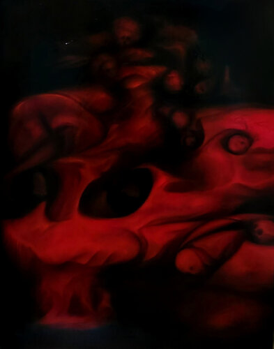 Human Nature and Existential Anguish by Bongeun Koo, Painting for Sale on Singulart