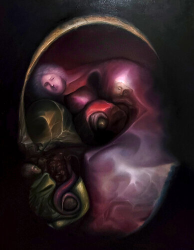 28 Years of Mirror by Bongeun Koo, Painting for Sale on Singulart