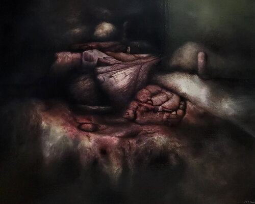 Raging silence von Bongeun Koo, Malerei kaufen auf Singulart