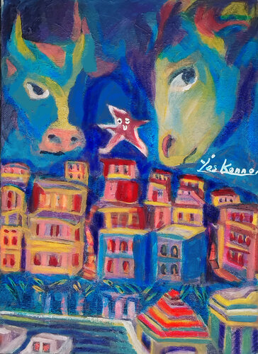 Petit histoir par MASAO KANNO, Peinture en vente sur Singulart