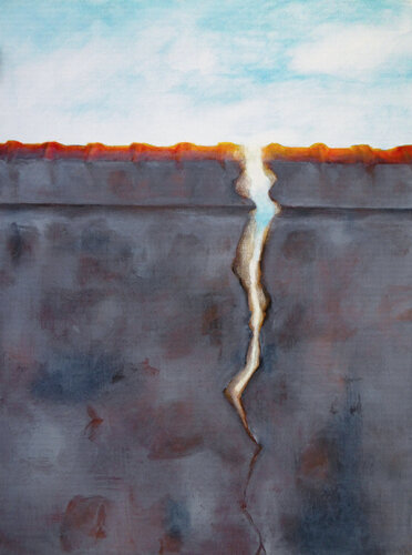 Quand les coeurs s'ouvrent von Vanessa Baegne, Malerei kaufen auf Singulart