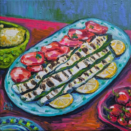 Grilled Zuccini Pia Grambart