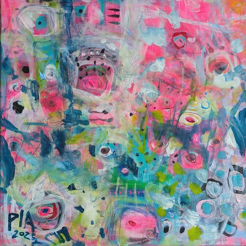 I Don't know How To Play That Game von Pia Grambart, Malerei kaufen auf Singulart