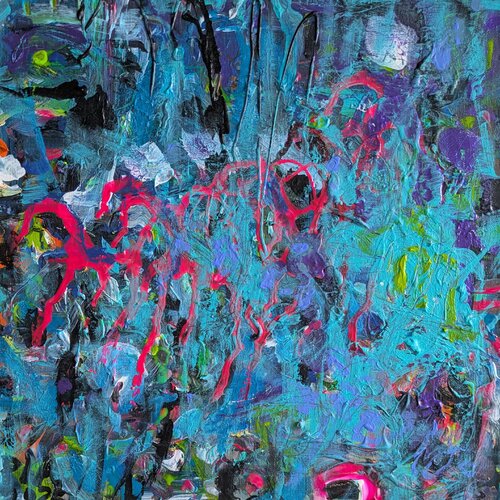 Some days can be saved with icecream van Pia Grambart, Schilderij te koop op Singulart