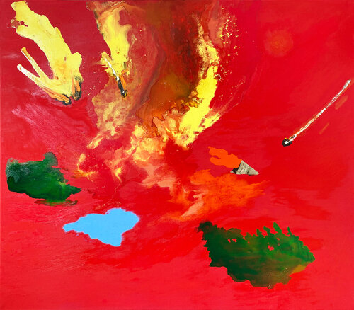 Inferno par Tobias Wyrzykowski, Peinture en vente sur Singulart