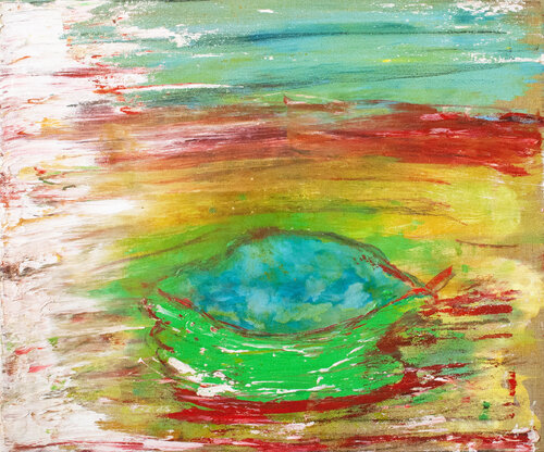 Oase von Tobias Wyrzykowski, Malerei kaufen auf Singulart