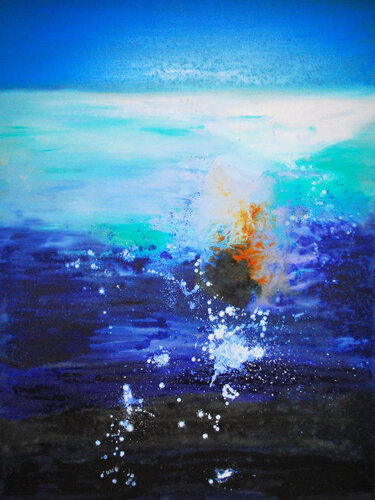 Seestück mit Tüte van Tobias Wyrzykowski, Schilderij te koop op Singulart