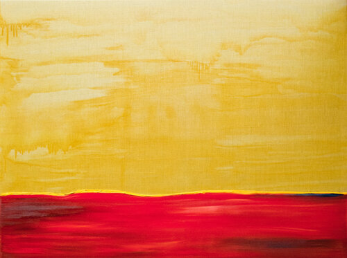 Edition Landschaft - Gelb par Tobias Wyrzykowski, Peinture en vente sur Singulart