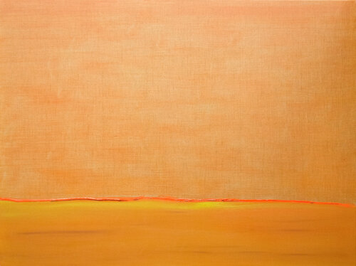 Edition Landschaft - Orange par Tobias Wyrzykowski, Peinture en vente sur Singulart