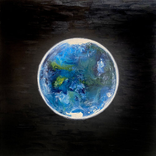 Welt II par Tobias Wyrzykowski, Peinture en vente sur Singulart