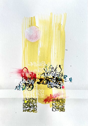 Sleepless night by Katharina Stegmeier, 소묘 for Sale on Singulart