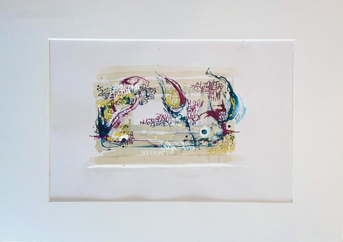 Wor(l)ds von Katharina Stegmeier, Zeichnungen kaufen auf Singulart