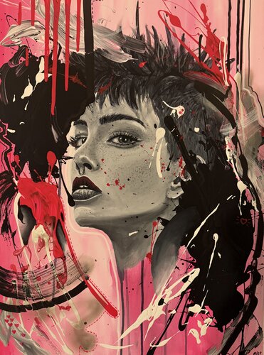 Ungezähmt par Maria Buchgamer, Peinture en vente sur Singulart