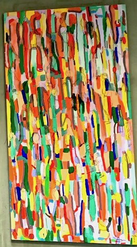 LA PAZZA FOLLA de Daniela Antonello Antonello, Pintura a la venta en Singulart