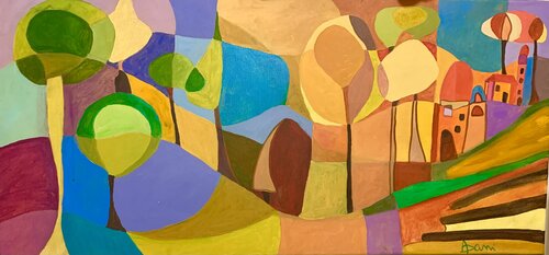 Sinfonia d’estate de Daniela Antonello Antonello, Pintura a la venta en Singulart