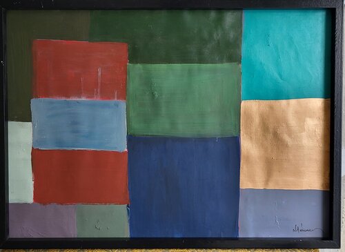 Autumn leaf von Nikos Lamprinos, Malerei kaufen auf Singulart