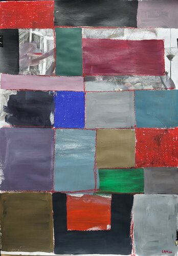 Mixed von Nikos Lamprinos, Malerei kaufen auf Singulart