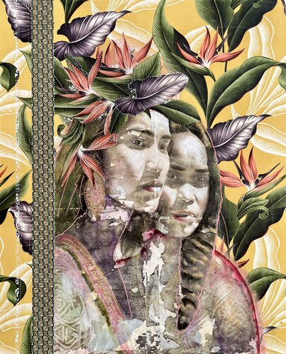 Au delà de la déchirure, le lien van Stéphanie Gendron, Schilderij te koop op Singulart
