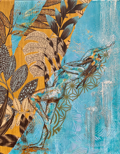 Imbrication subtile von Stéphanie Gendron, Malerei kaufen auf Singulart