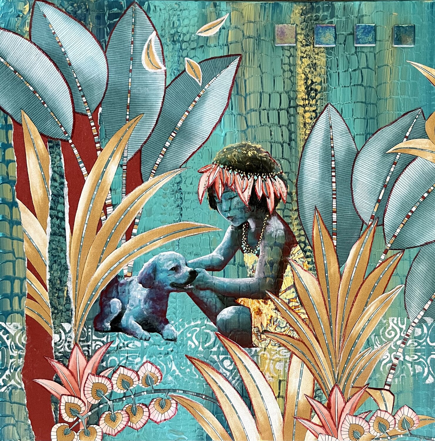 Chien bleu Stéphanie Gendron