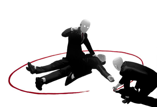 Who decides right and wrong? van Jungwan Chae, Schilderij te koop op Singulart