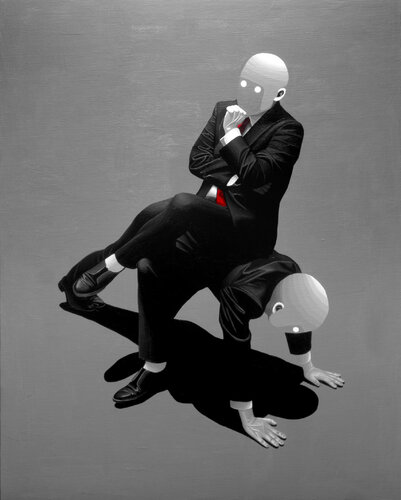 Why does everyone hate me? van Jungwan Chae, Schilderij te koop op Singulart