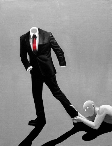 Don't leave me alone van Jungwan Chae, Schilderij te koop op Singulart