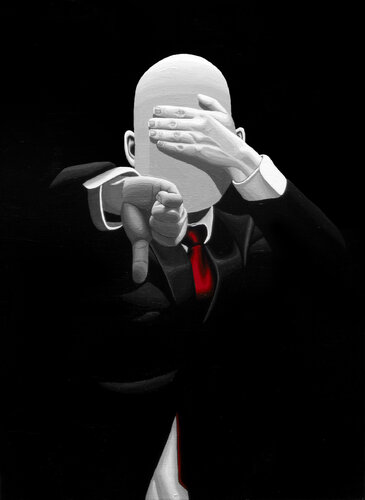 Without even looking di Jungwan Chae, Pittura in vendita su Singulart