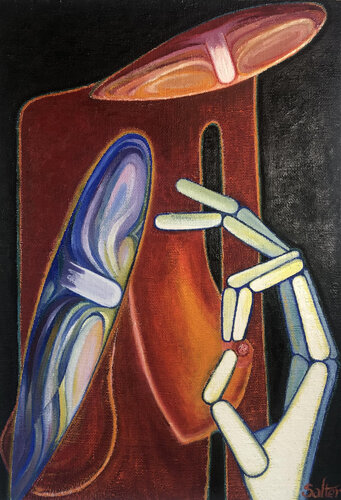 'Volupté II" van Rodney Salter, Schilderij te koop op Singulart