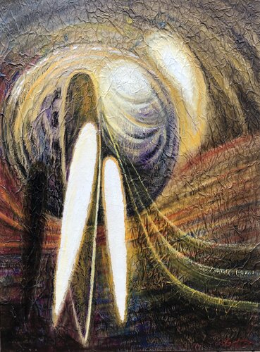 "Fusion d"Esprits" von Rodney Salter, Malerei kaufen auf Singulart