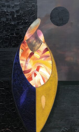 "Fusion" van Rodney Salter, Schilderij te koop op Singulart