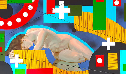 I Love To Boogie by Robert Walker, Painting for Sale on Singulart