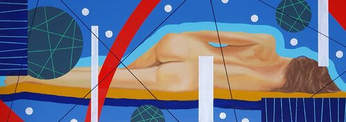 Star Seeker by Robert Walker, Painting for Sale on Singulart