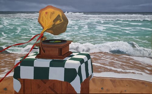 Mutual Appreciation by Robert Walker, Painting for Sale on Singulart