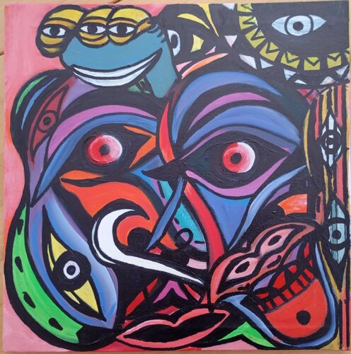 CAUCHEMARD 2025 van José Garcia Arrojo, Schilderij te koop op Singulart