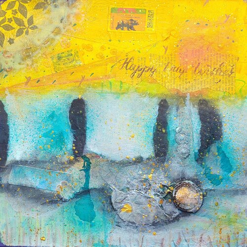 Warme Kälte di Uschi Stoffels, Pittura in vendita su Singulart