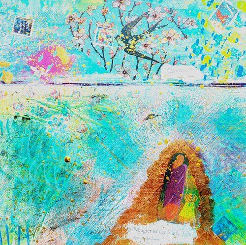 Märchenwiese de Uschi Stoffels, Pintura a la venta en Singulart