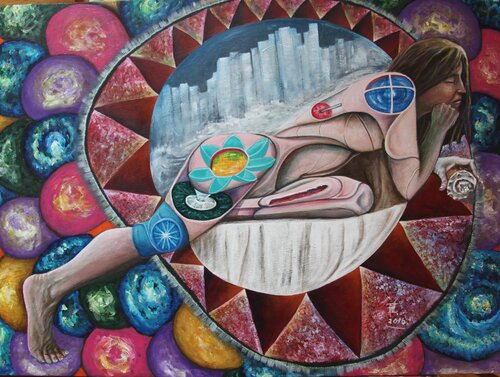 Apoteosis del sueño by EDUARDO ROBLES, 회화 for Sale on Singulart