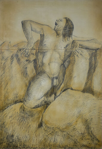 Tlacaltepetl (Cerro del Hombre) by EDUARDO ROBLES, 소묘 for Sale on Singulart