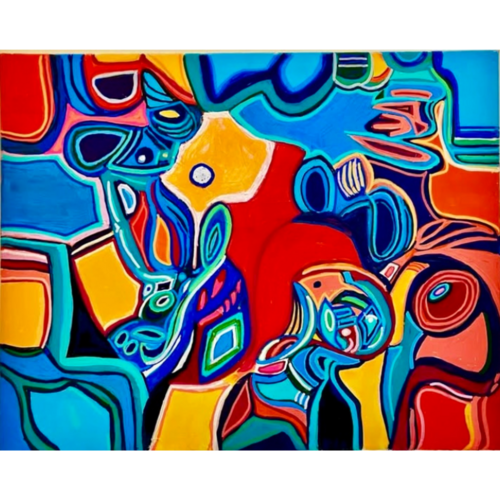 Fragmented Vision di Anne Hurst, Pittura in vendita su Singulart