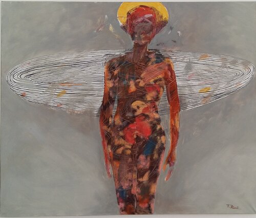 Modern man. Nemesis. van Tomasz Rut, Schilderij te koop op Singulart
