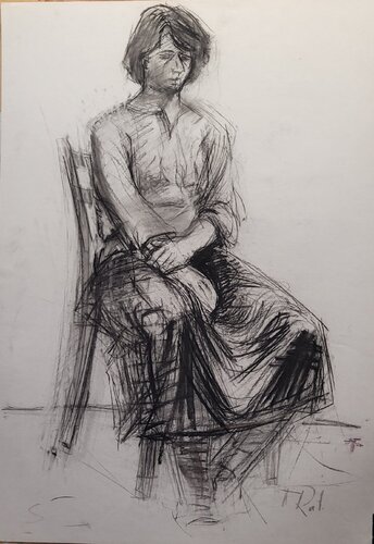 Margarita par Tomasz Rut, Dessin en vente sur Singulart