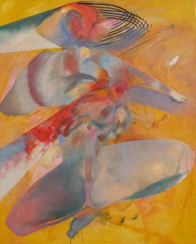 The modern man. Metamorphose. van Tomasz Rut, Schilderij te koop op Singulart