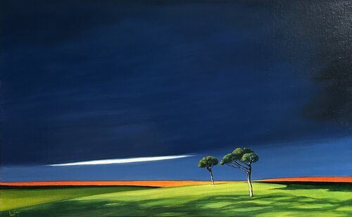 REVIENS ! ( Come Back ! ) by LEONORA CARPI, Painting for Sale on Singulart