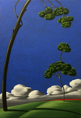 STUPEUR  ( Stupor ) de LEONORA CARPI, Pintura a la venta en Singulart