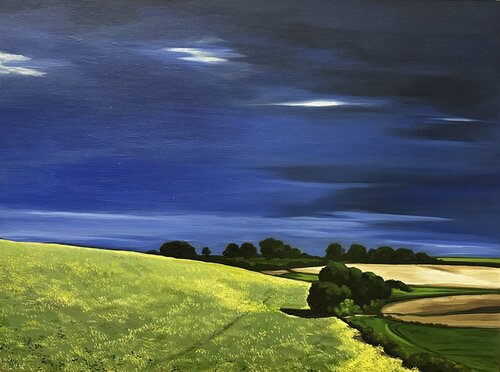 NOCTURNE par LEONORA CARPI, Peinture en vente sur Singulart