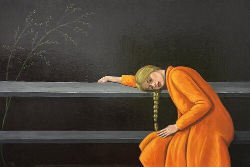 MELANCOLIE  ( Melancholy ) von LEONORA CARPI, Malerei kaufen auf Singulart
