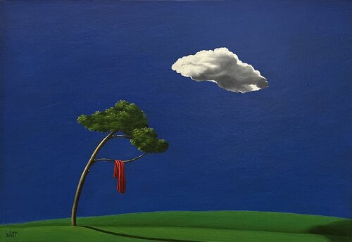 CUMULUS HUMILIS by LEONORA CARPI, Painting for Sale on Singulart