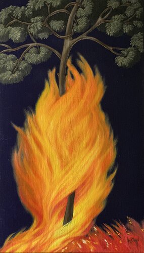 ETREINTE (EMBRACE) by LEONORA CARPI, 油畫 for Sale on Singulart